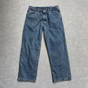 Blue L.L.Bean Insulated Jeans W35