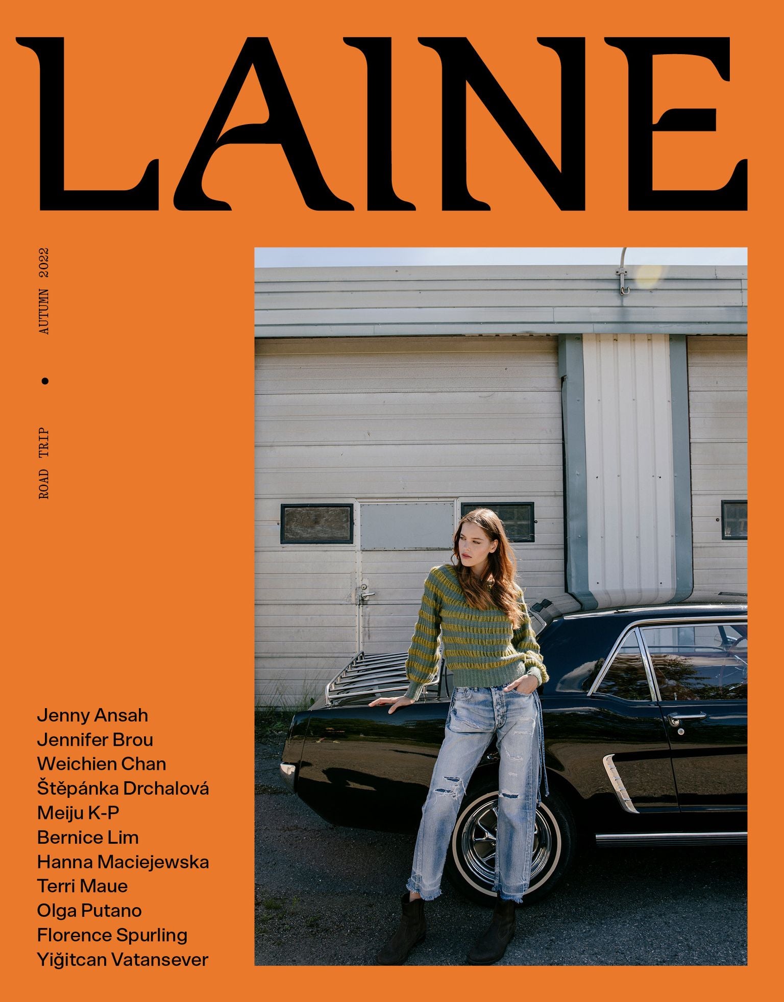 Se Laine Magazine Issue 15 - Sort/hvid forside (Limited Edition) hos Livini