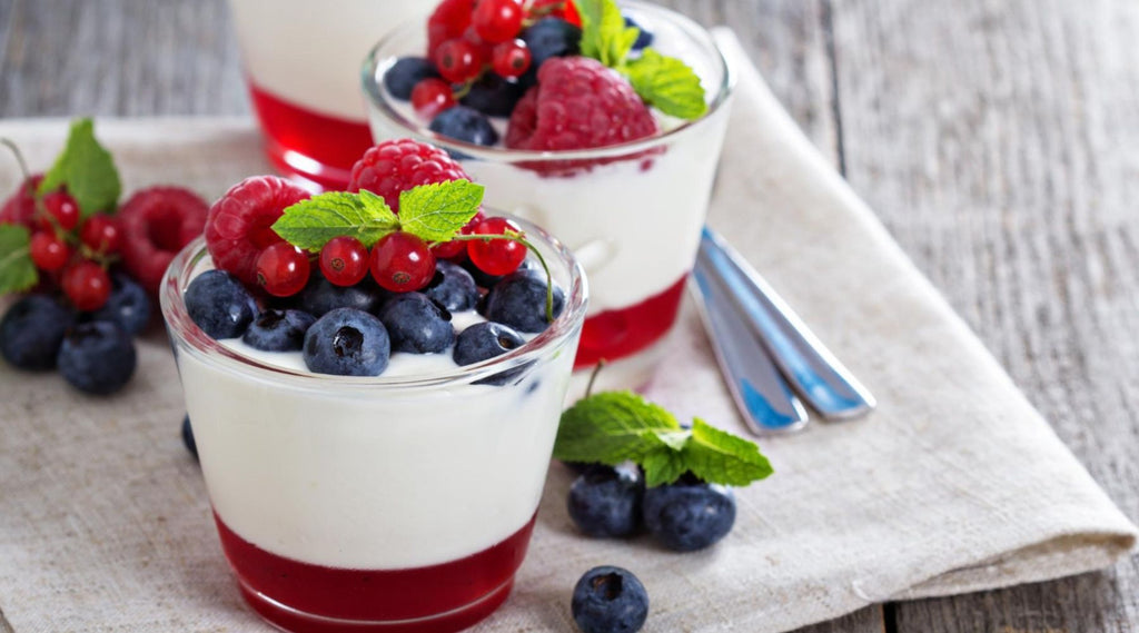 Greek yogurt is a creamy and protein-packed snack