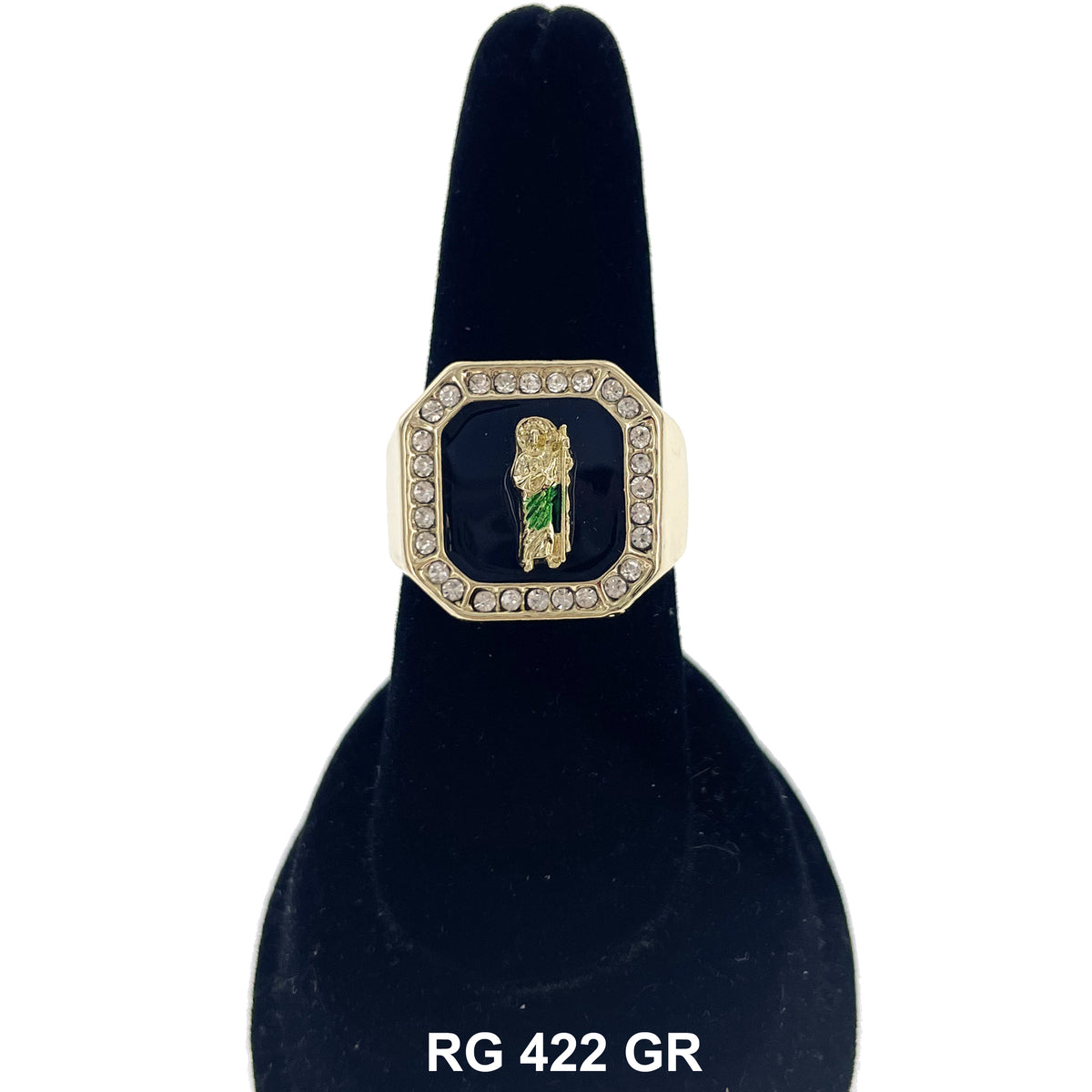 San Judas Stones Ring RG 422 GR – Kaashusa