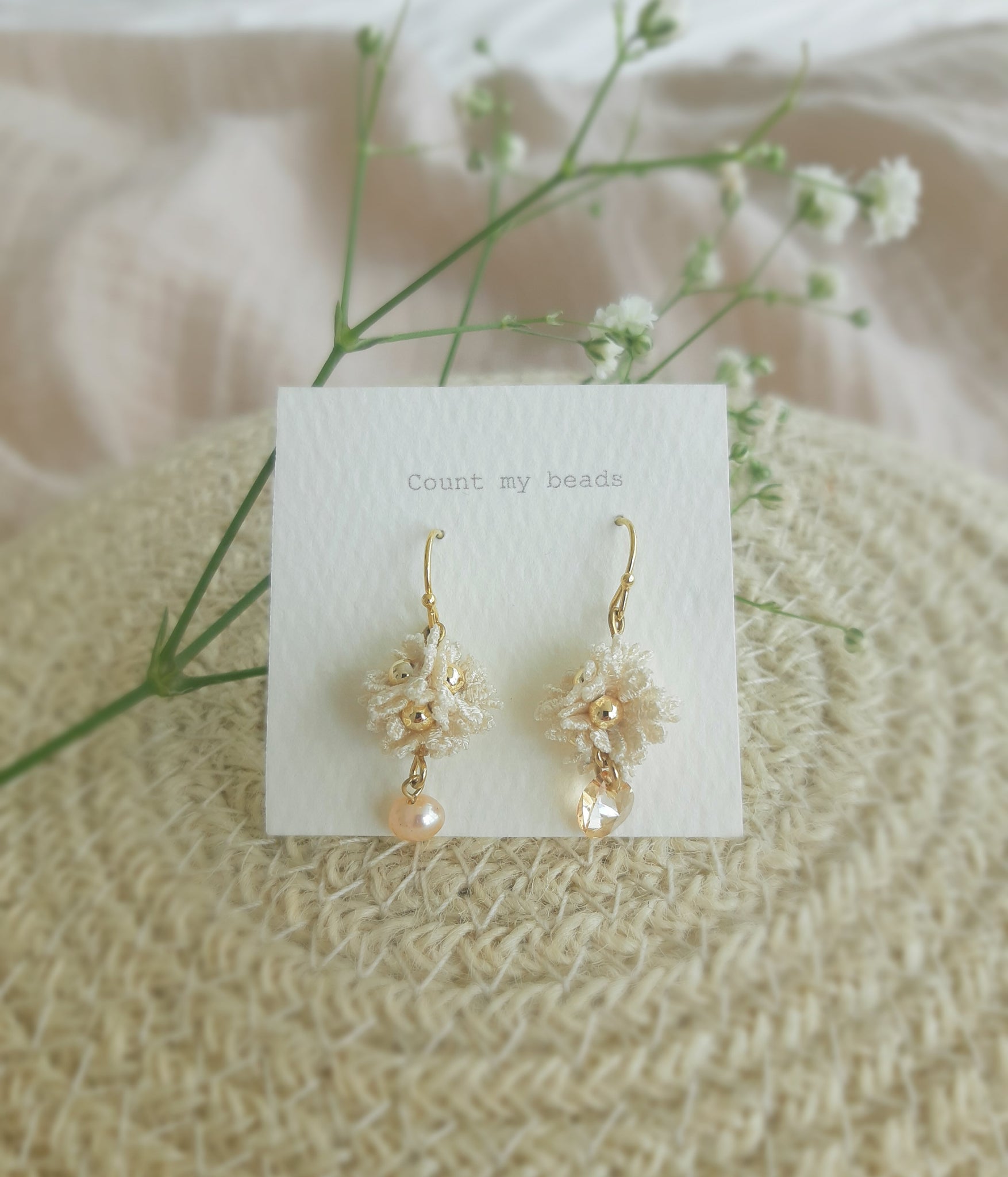 Kusudama earrings/necklace