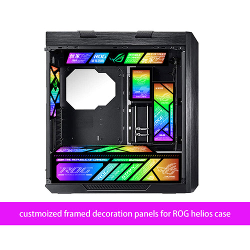 MOD PC Case Panel RGB Lighting Board Backplate For Asus ROG Strix Helios  Case,Support M/