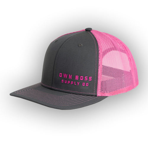 Pink Trucker Hat (Richardson 112)