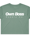 Essential Relaxed Crop Top - Own Boss Supply Co