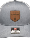 Diamond Leather Patch Hat - Own Boss Supply Co