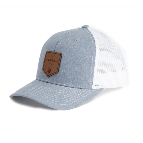 Diamond Leather Patch Hat (Richardson 112)