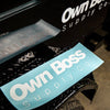 Large Vinyl Decal - Own Boss Supply Co