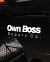 Large Vinyl Decal - Own Boss Supply Co