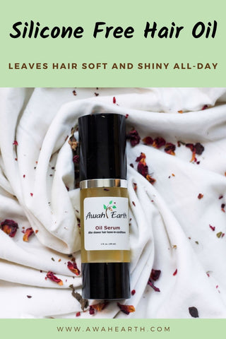 Silicone Free Hair Oil for soft, smooth, and frizz free hair