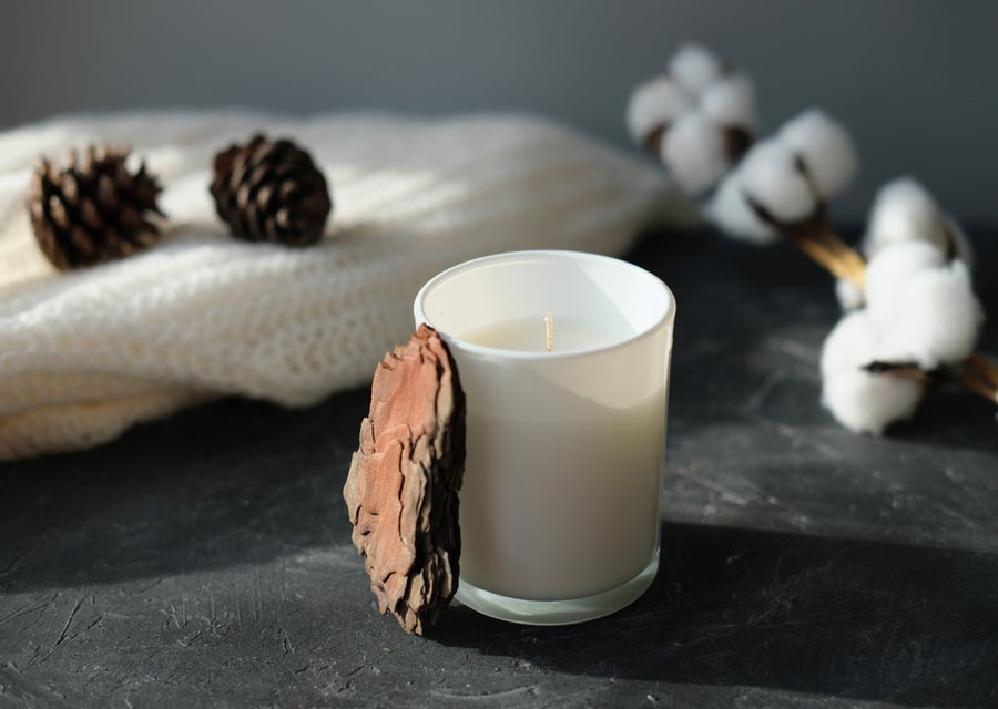 Bougie Blanche - Candle care and personalization-LA&#39; CATALOGY