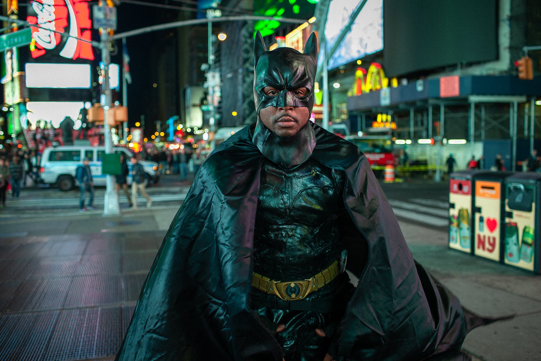 Romain Staros - Batman, Time Square, New York City – 