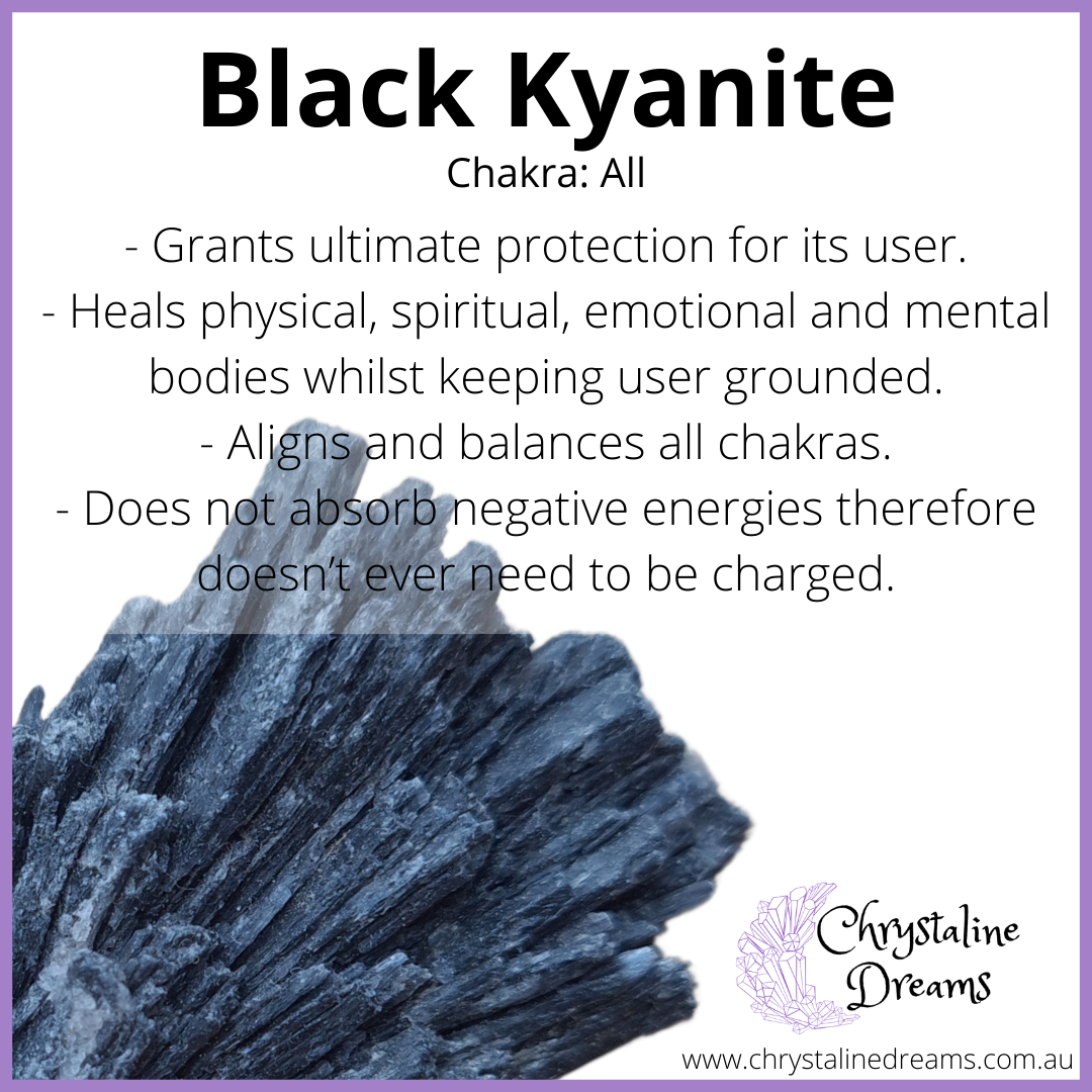 Black Kyanite Metaphysical Properties and Meanings