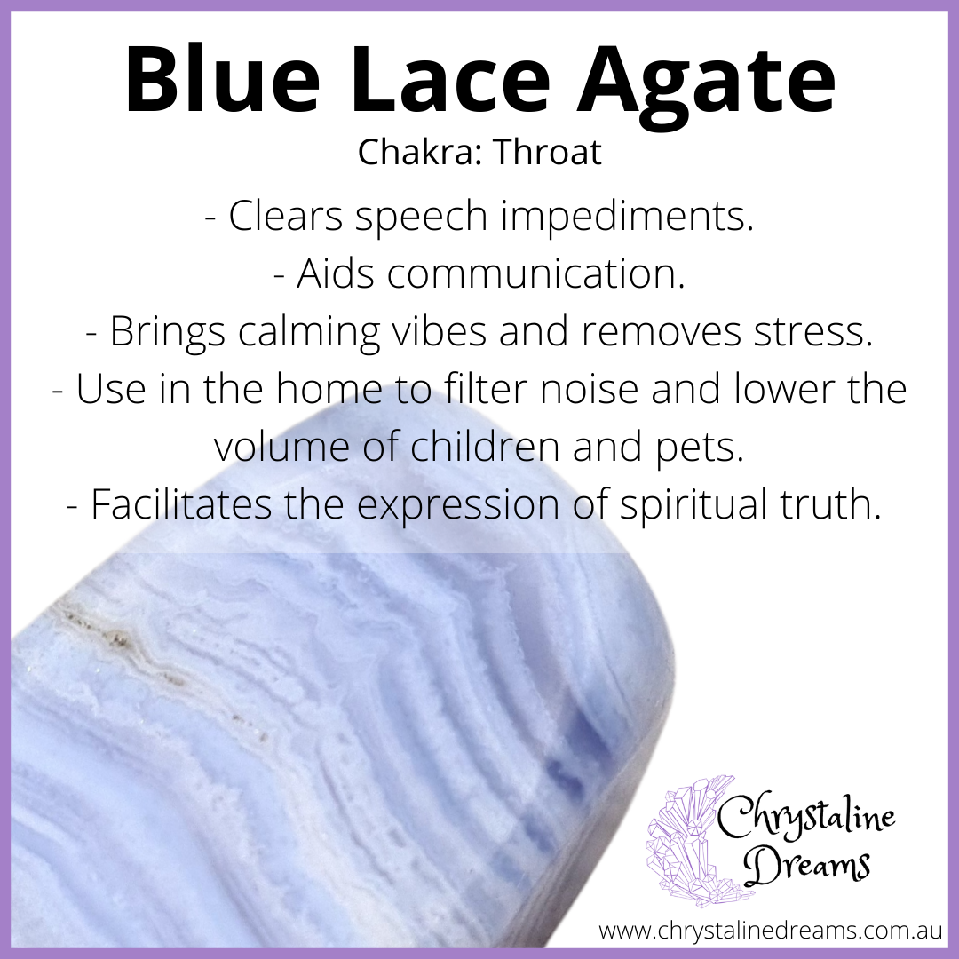 Blue Lace Agate Metaphysical Properties and Meanings