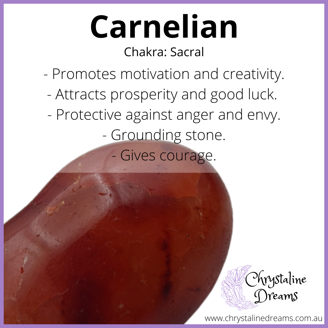 Carnelian Metaphysical Properties and Meanings