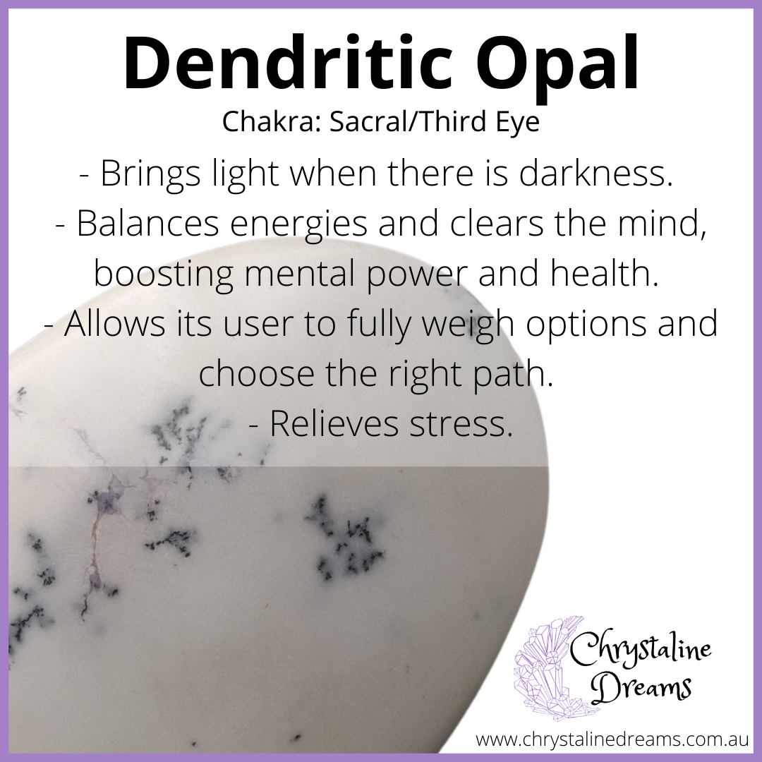 Dendritic Opal Metaphysical Properties and Meanings