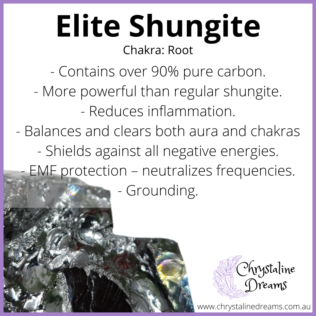 Elite Shungite Metaphysical Properties and Meanings