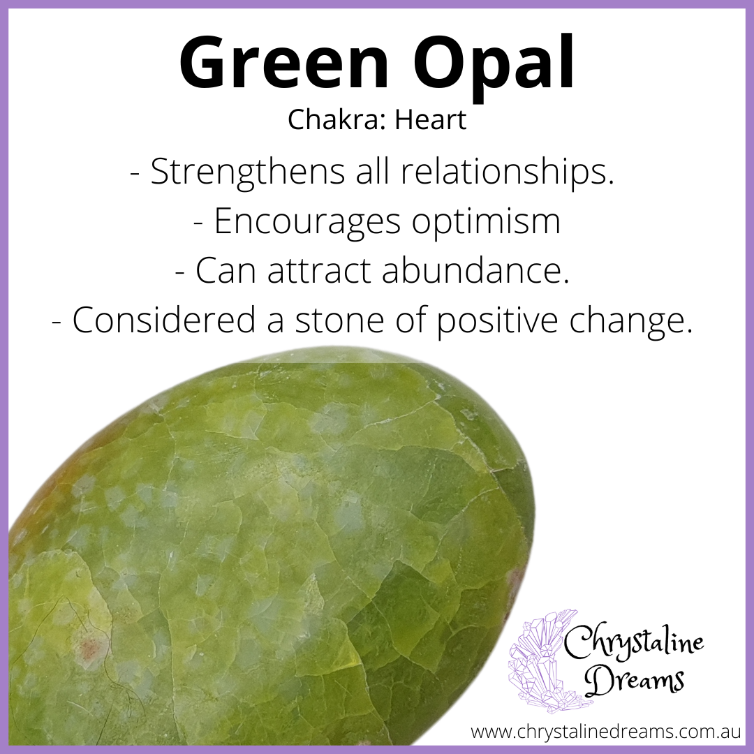 Green Opal Metaphysical Properties and Meanings