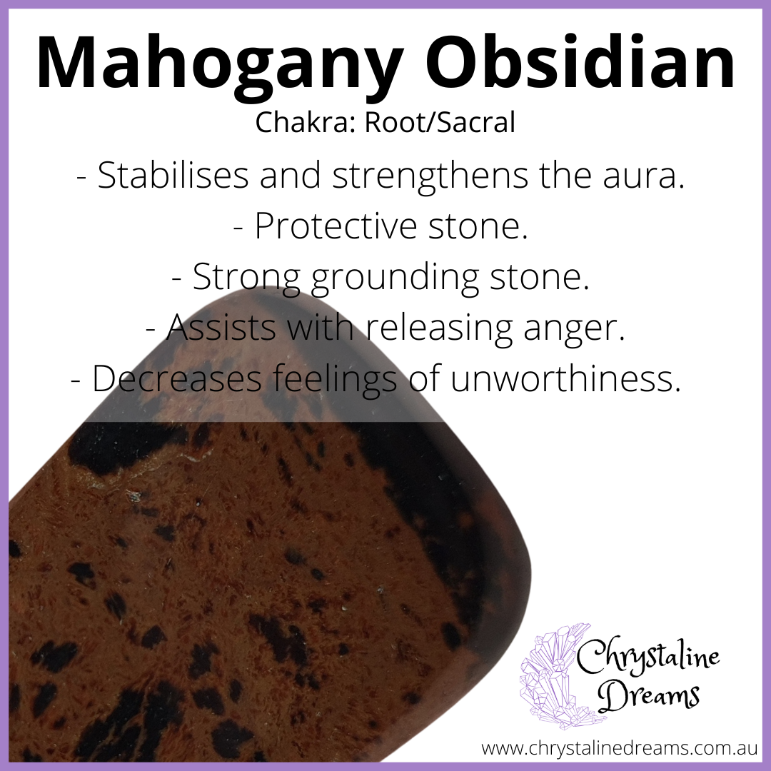 Mahogany Obsidian Metaphysical Properties and Meanings