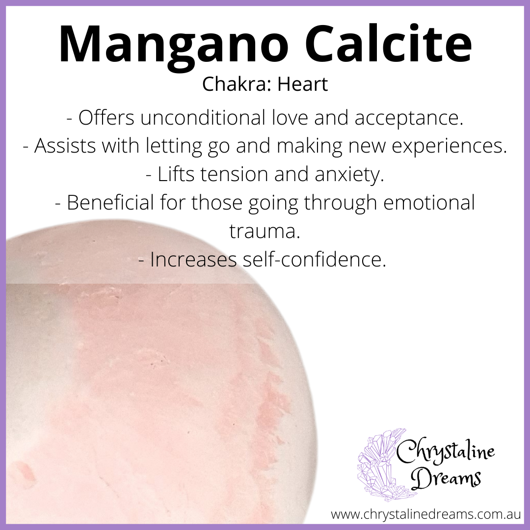 Mangano Calcite Metaphysical Properties and Meanings