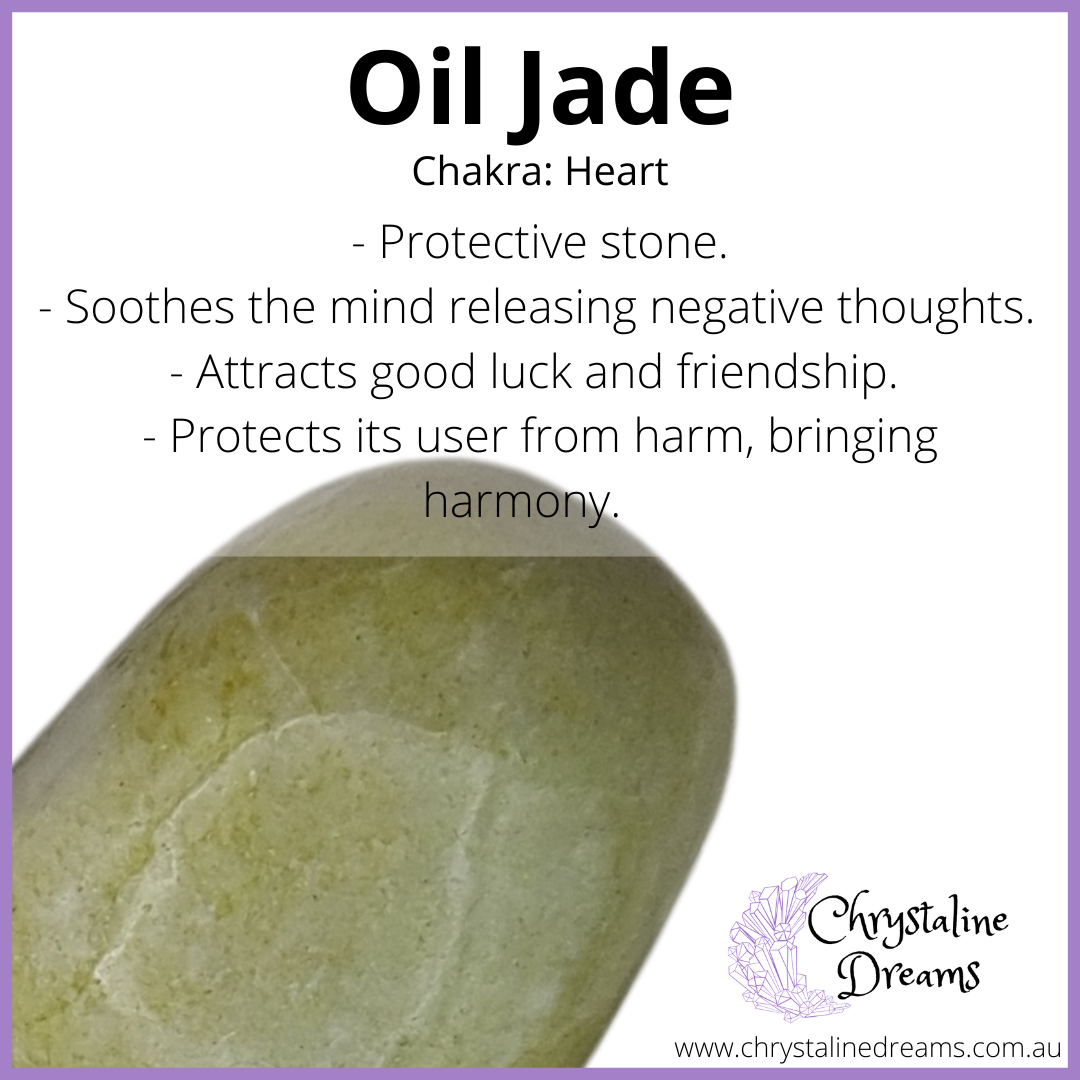 Oil Jade Metaphysical Properties and Meanings