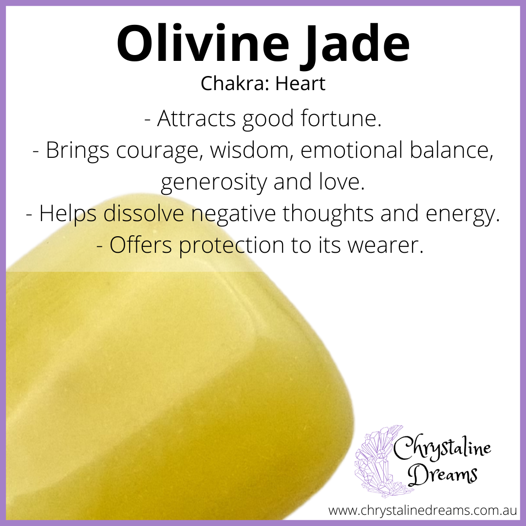 Olivine Jade Metaphysical Properties and Meanings