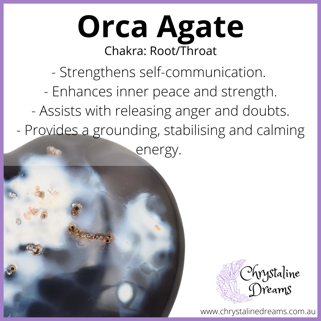 Orca Agate Metaphysical Properties and Meanings