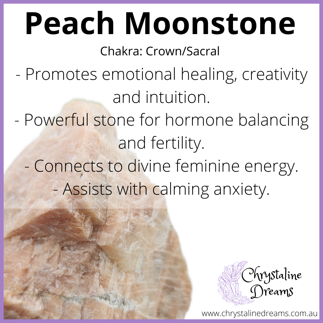 Peach Moonstone Metaphysical Properties and Meanings