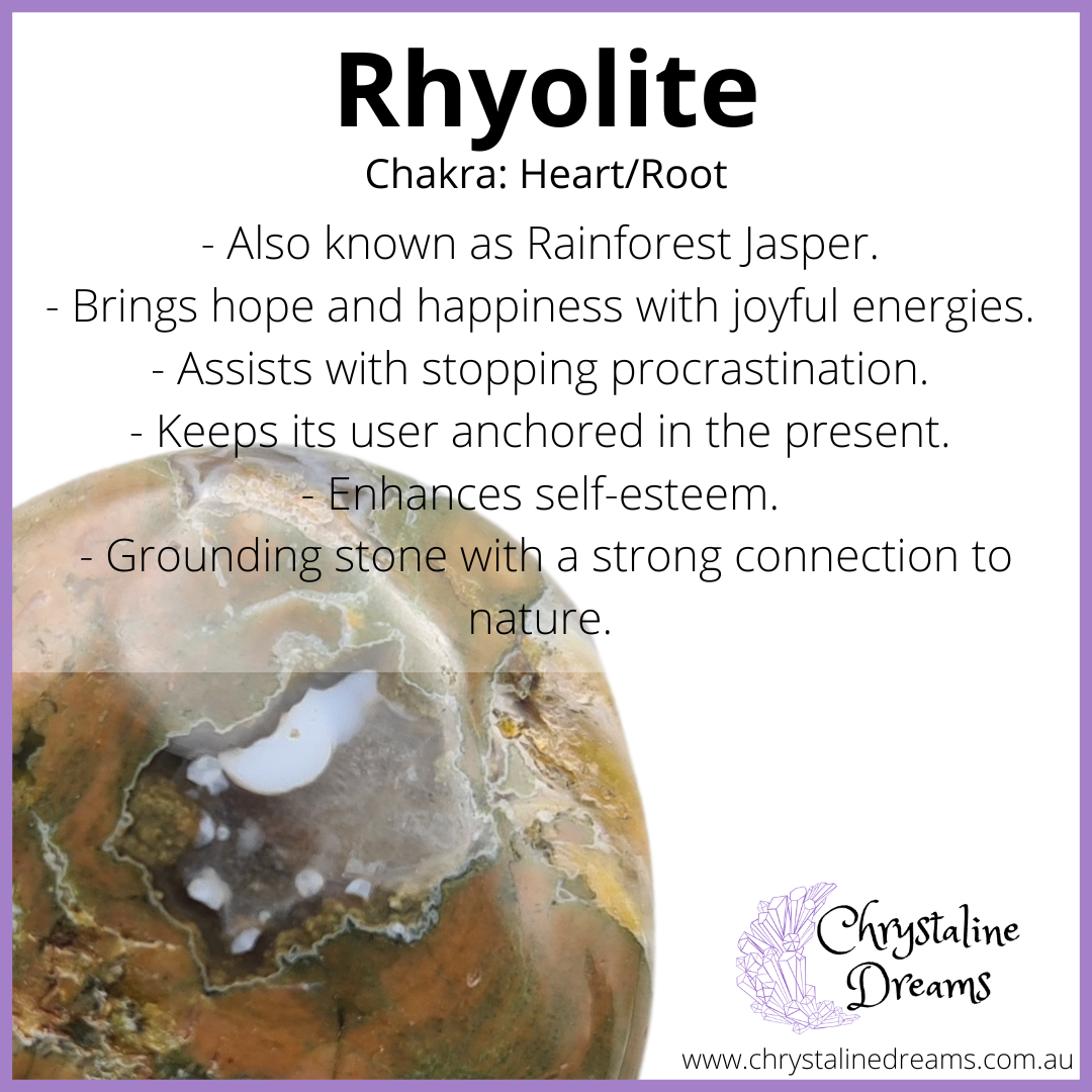 Rhyolite Metaphysical Properties and Meanings