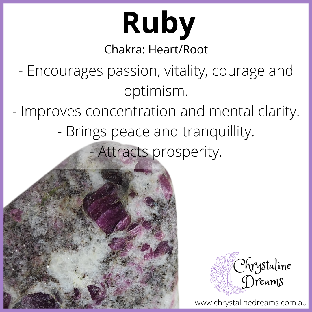 Ruby Metaphysical Properties and Meanings