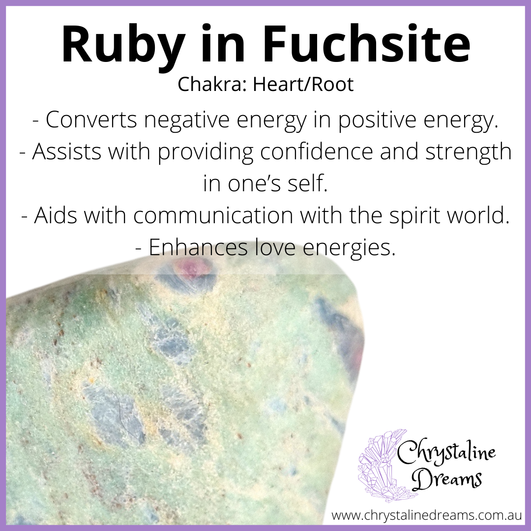 Ruby in Fuchsite Metaphysical Properties and Meanings