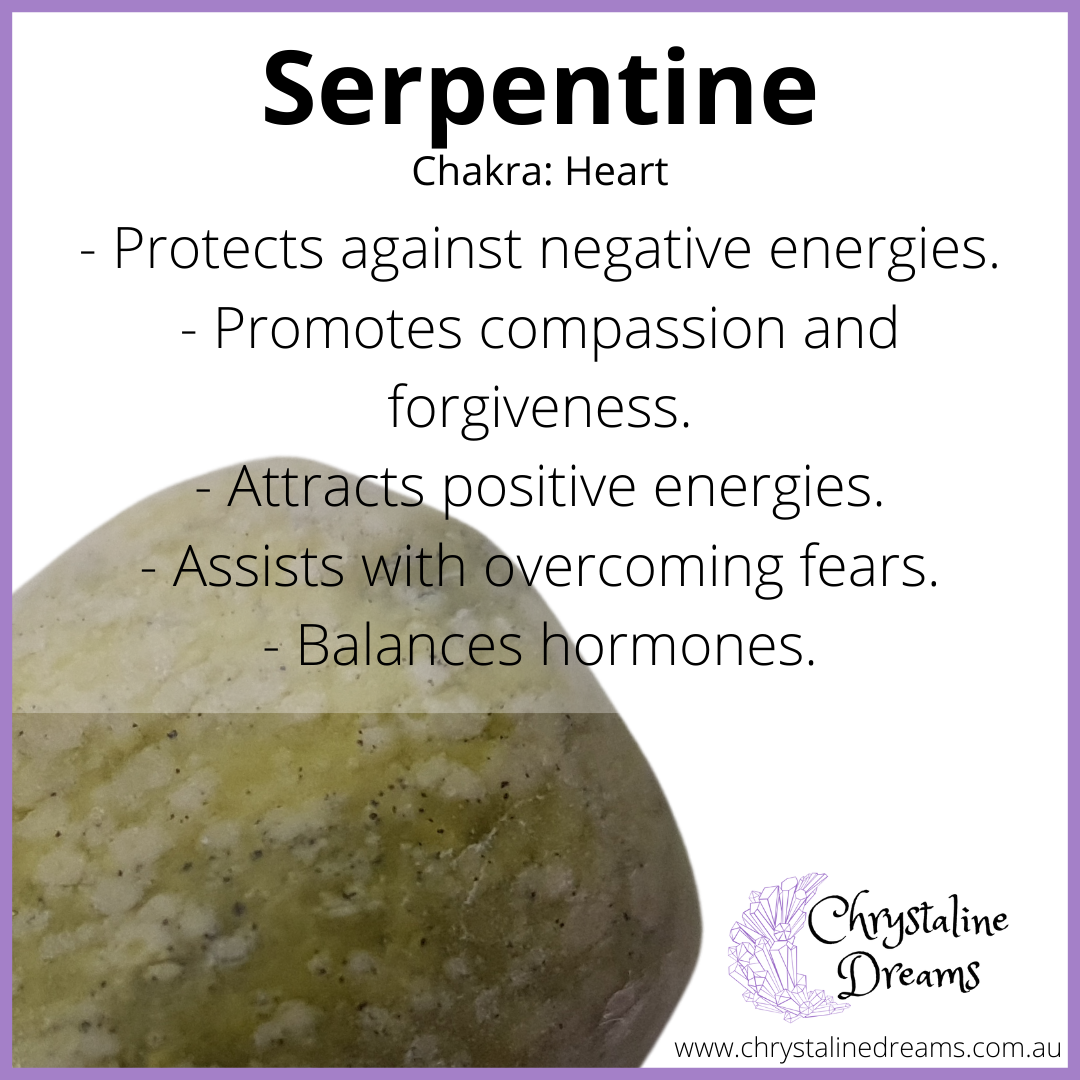 Serpentine Metaphysical Properties and Meanings