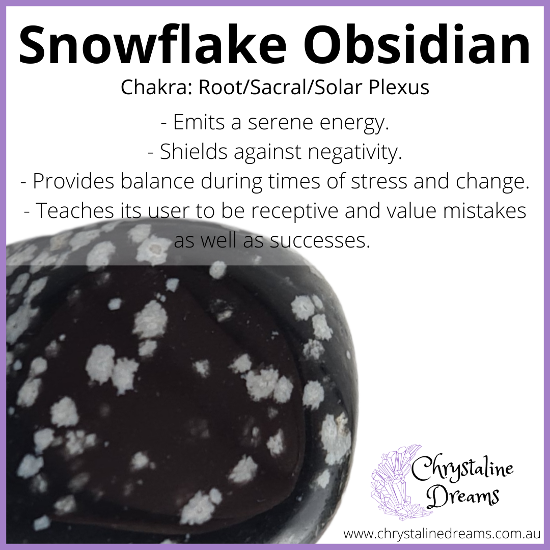 Snowflake Obsidian Metaphysical Properties and Meanings
