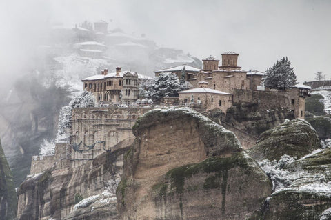 Gaea Greece snow