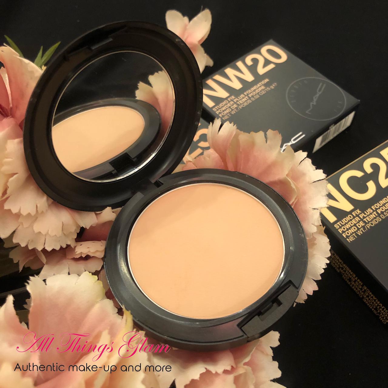 MAC Cosmetics Studio Fix Powder Plus Foundation (FACE COMPACT) – All Glam- Authentic Makeup & More