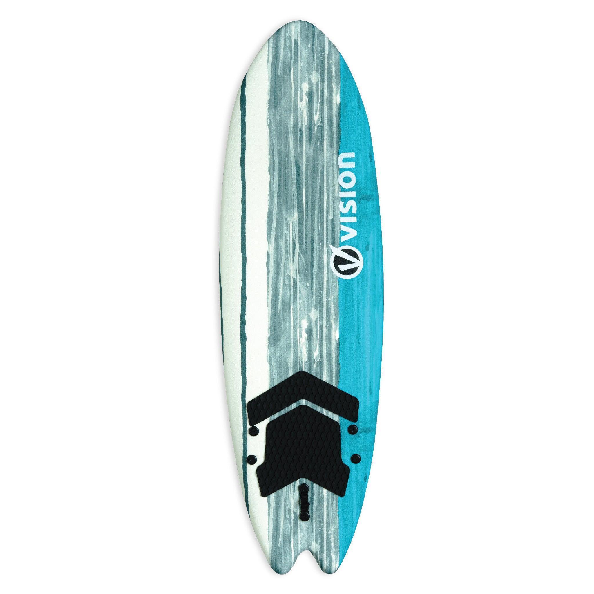 Vision Spark XPS Fish 6'2  Foamie Surfboard