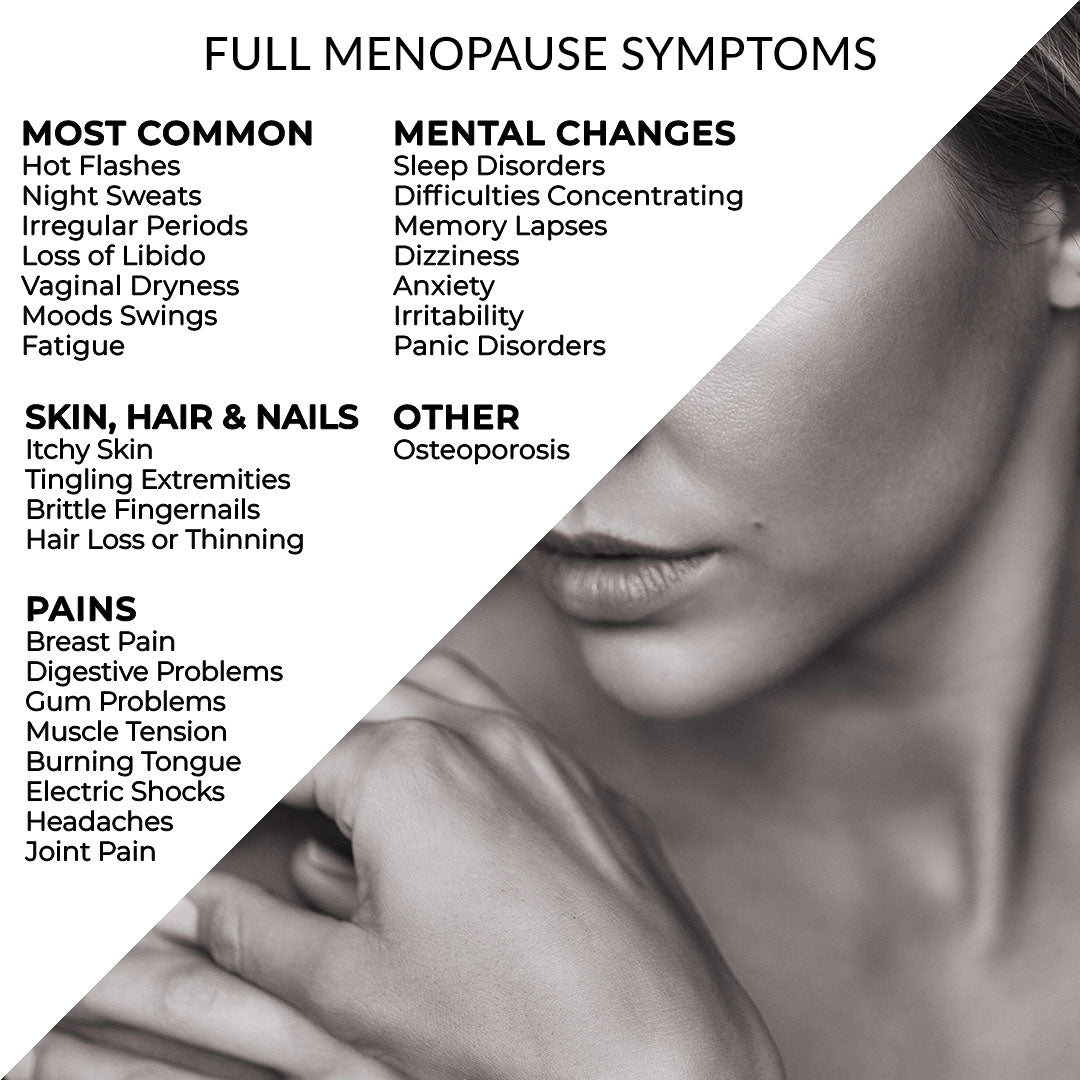 Menopause Symptoms - The symptoms you need to know about