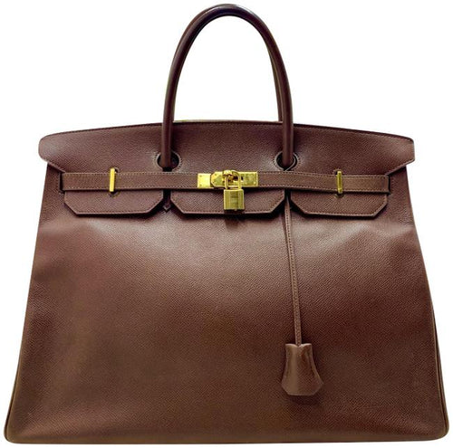 Cloth 24h bag Louis Vuitton Brown in Cloth - 30168056