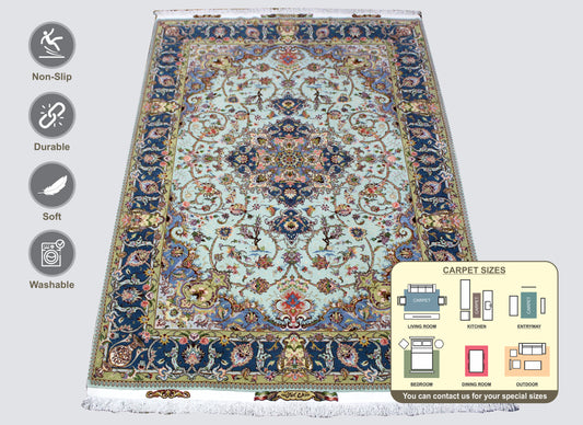 Tabriz Area Rug 302cm x 202cm