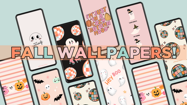 Free Fall Halloween themed mobile phone wallpaper