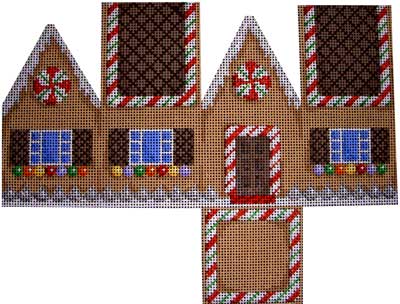 Gingerbread Cottage - Chocolate Roof