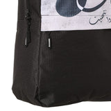 حقيبة ظهر مع مقلمة من إن باج أطفالي قماش شاتلا ثقيل، أسود (6999385735304)