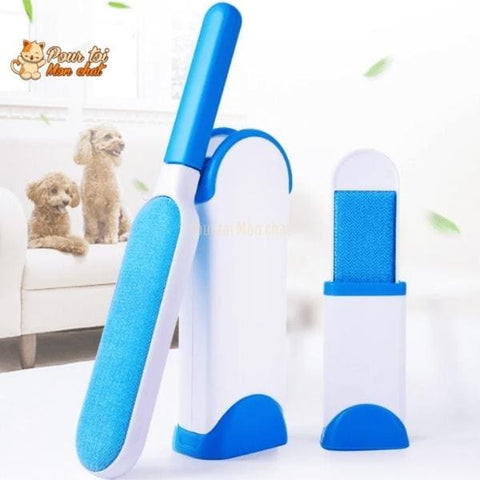 Brosse à poils pour Chat sur Vêtement et Canapé - Chat'Brosse'Tout