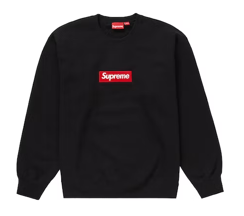 Supreme Box Logo Crewneck Black (FW22) – Swap Station