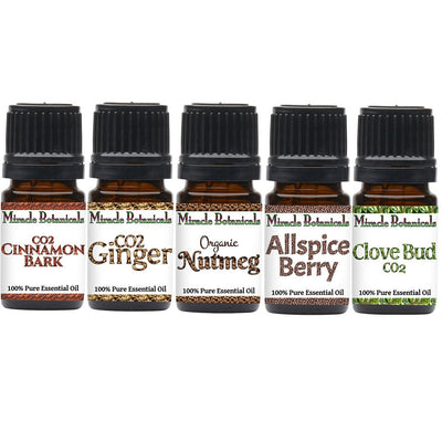 Harvest Season Essential Oil Set - Trio of 100% Pure Essential Oils  Reminiscent of Autumn