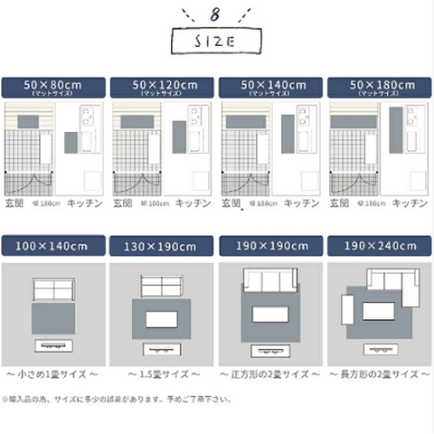 サイズ表