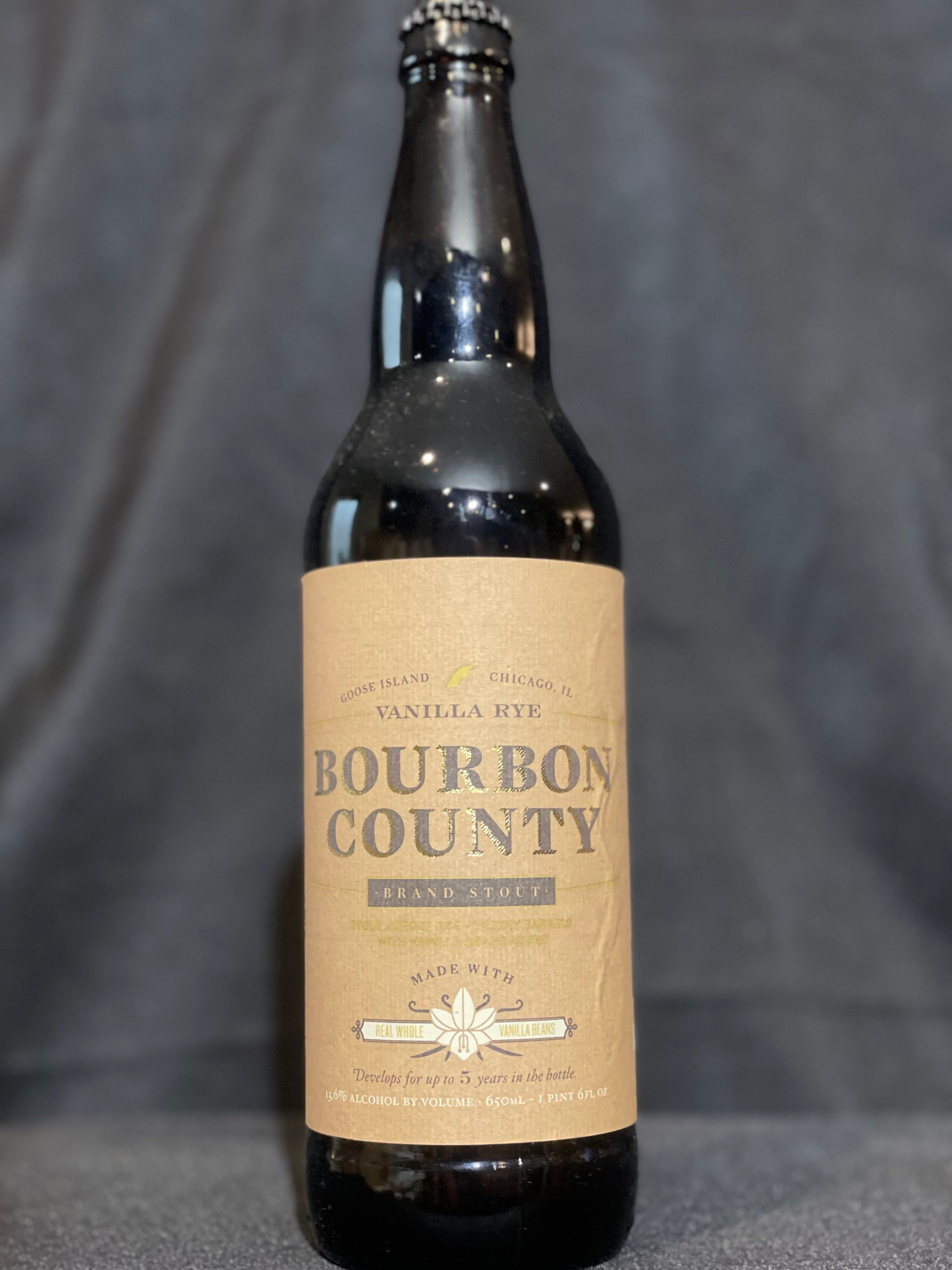 Goose Island Bourbon County Stout Vanilla Rye 2014