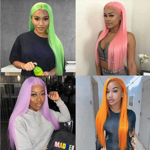 colored wigs