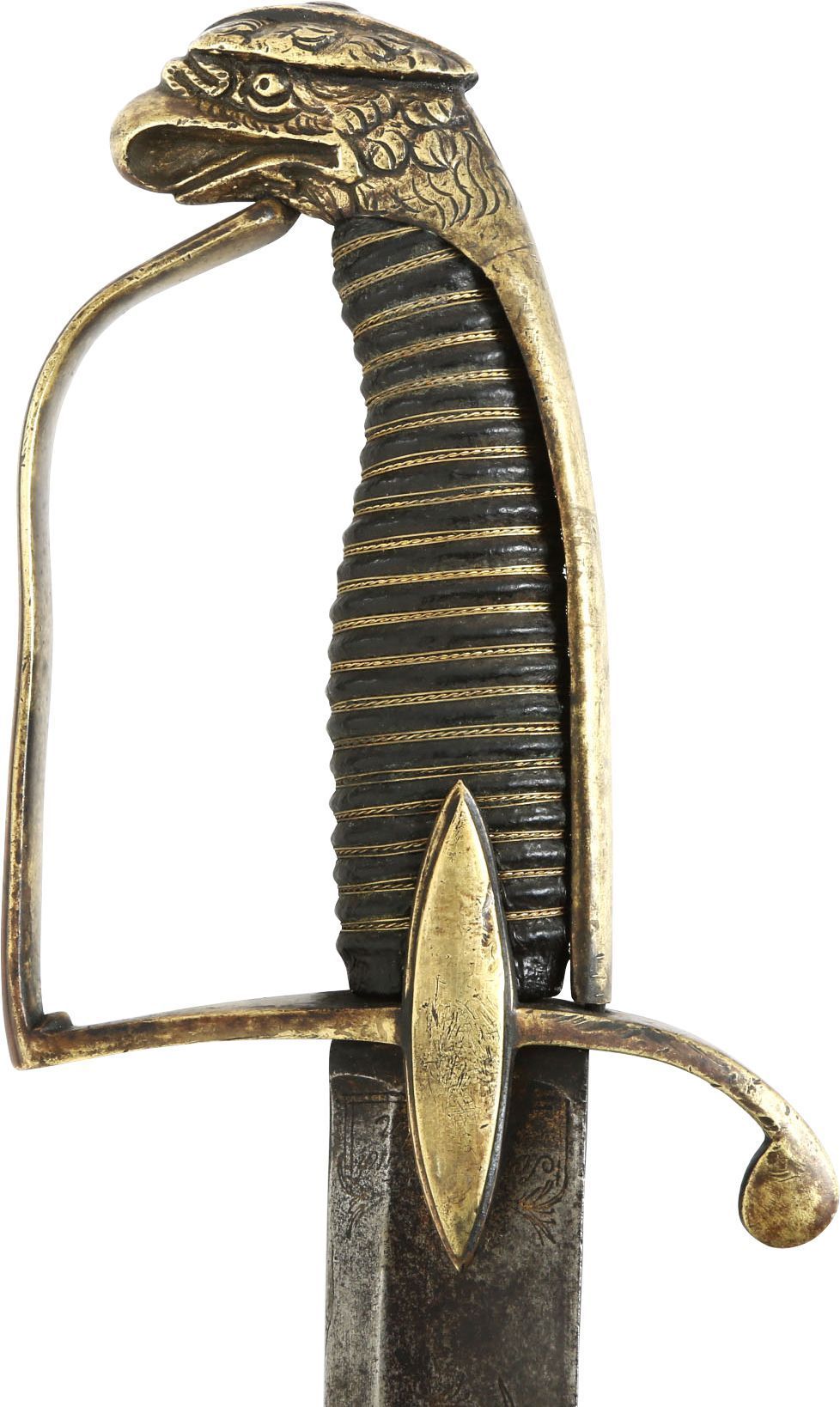 eagle sword head american 1805 interesting officers officer swords weapons faganarms sold