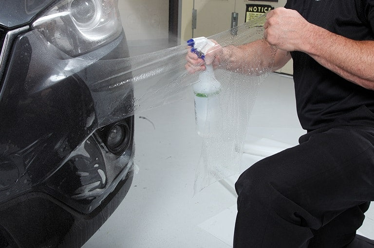 Transparent paint protection film, exactly to your measure