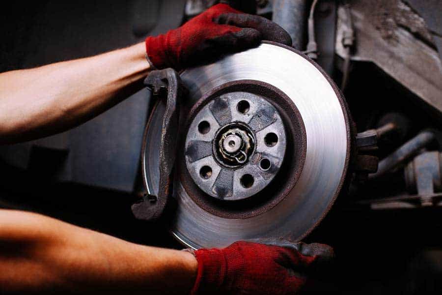 Functional brakes and rotors are crucial during winter weather